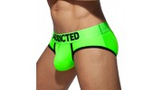 SLIP DE BAIN COCKRING C-THROUGH VERT FLUO AD917 - ADDICTED