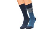 PACK DE 2 PAIRES DE CHAUSSETTES ONE R BLEU - TOMMY