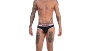 SLIP BOTTOMLESS MAXIME NOIR/BLANC 91730 - BARCODE