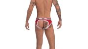 SLIP BOTTOMLESS MAXIME ROUGE/BLANC 91730 - BARCODE