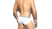 SLIP RAINBOW BLANC UN407 - ES COLLECTION