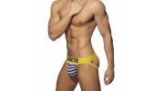 PACK DE 3 JOCKS MESH PUSH UP SAILOR MARINE/JAUNE/ROUGE AD965 - ADDICTED