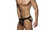 JOCK STRAP CLICK PUSH UP EN MESH NOIR AD946 - ADDICTED