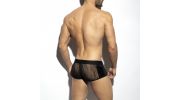 BOXER BRANCHES EN TULLE NOIR UN453 - ES COLLECTION