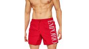 SHORT DE BAIN POPPY ROUGE - ARMANI