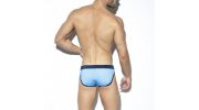 SLIP DE BAIN MULTI STRIPES BLANC 2011  – ES COLLECTION