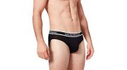 SLIP ICONIC MODAL NOIR - EMPORIO ARMANI