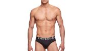 SLIP COTTON STRETCH NOIR - IMPETUS