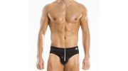 SLIP ZIPPER NOIR 02912 - MODUS VIVENDI