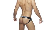 JOCK MINI STRIPES NOIR AD903 - ADDICTED