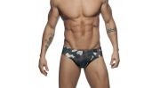 SLIP DE BAIN CAMO SWIM MILITAIRE ADS130 - ADDICTED