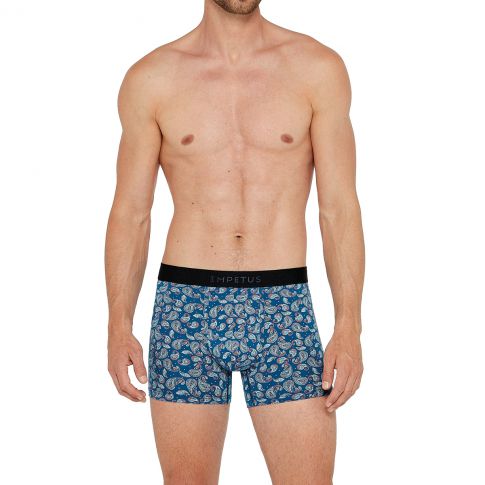 BOXER IMPRIME BLEU 1224K41 - IMPETUS