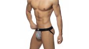 JOCK STRAP TIGER PRINT GRIS AD975 - ADDICTED