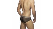 SLIP SNAKE TULLE TRANSPARENT NOIR AD1015 - ADDICTED