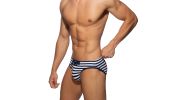 SLIP DE BAIN SAILOR MARINIERE MARINE ADS286 - ADDICTED