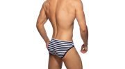 SLIP DE BAIN SAILOR MARINIERE MARINE ADS286 - ADDICTED