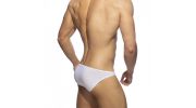 SLIP EN MESH BLANC ET ROUGE AD1022 - ADDICTED