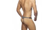 STRING IMPRIME ECOSSAIS NOIR AD1041 - ADDICTED