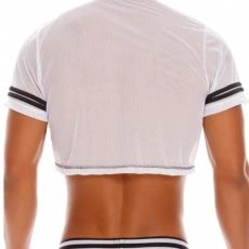 CROP TOP PISTONS BLANC 1487 - JOR