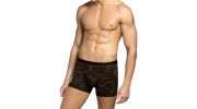 BOXER NOIR A MOTIF 1221K9000 - IMPETUS