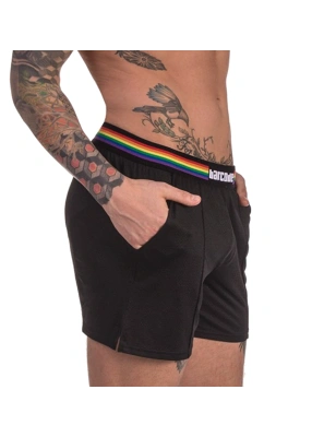 SHORT PRIDE EN MESH NOIR 91744 - BARCODE