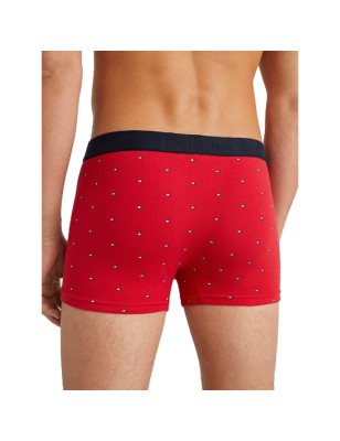 BOXER EN JERSEY TRUNK ROUGE UM0UM01831- TOMMY HILFIGER