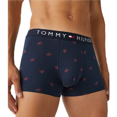 BOXER EN JERSEY TRUNK BLEU MARINE UM0UM01831- TOMMY HILFIGER