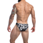 BIKINI SHADOW CAMO NOIR/BLANC RENAISSANCE C4M01- CUT4MEN