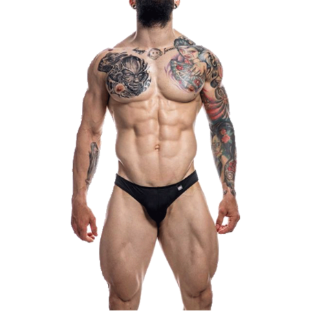 BIKINI TAILLE BASSE BLACK PROVOCATIVE C4M01- CUT4MEN