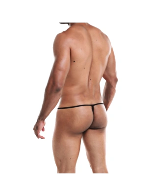 STRING FICELLE NOIR BRILLANT PROVOCATIVE C4M02- CUT4MEN