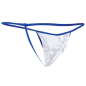 STRING FICELLE BLEU A MOTIF SERPENT PROVOCATIVE C4M02- CUT4MEN