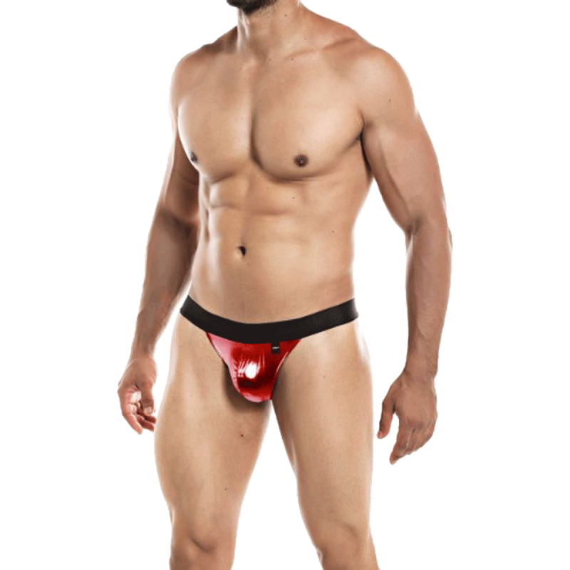 JOCKSTRAP ROUGE BRILLANT PROVOCATIVE  C4M04- CUT4MEN