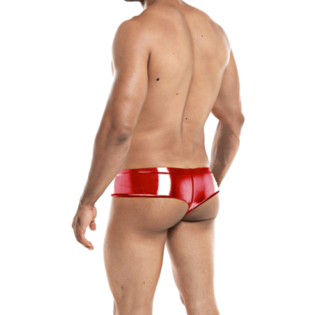 BIKINI BRESILIEN ROUGE BRILLANT PROVOCATIVE  C4M05- CUT4MEN