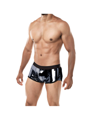 BOXER ATHLETIQUE NOIR BRILLANT PROVOCATIVE  C4M06- CUT4MEN