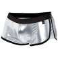 BOXER ATHLETIQUE ARGENT BRILLANT PROVOCATIVE  C4M06- CUT4MEN