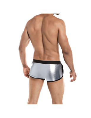 BOXER ATHLETIQUE ARGENT BRILLANT PROVOCATIVE  C4M06- CUT4MEN