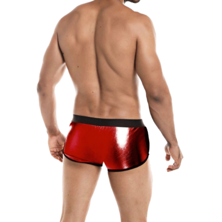 BOXER ATHLETIQUE ROUGE BRILLANT PROVOCATIVE  C4M06- CUT4MEN