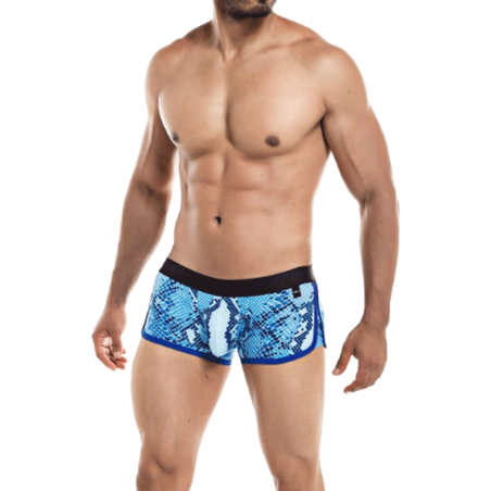 BOXER ATHLETIQUE BLEU SERPENT PROVOCATIVE  C4M06- CUT4MEN