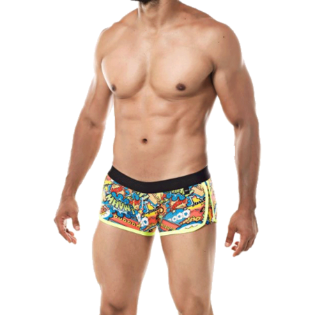 BOXER ATHLETIQUE CARTOON PROVOCATIVE  C4M06- CUT4MEN