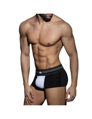 BOXER FETISH DOUBLE CEINTURE BLANC ADF113 - ADDICTED FETISH