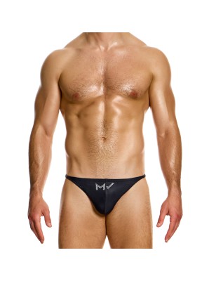 STRING DE BAIN DIAMONDS NOIR BS2411 - MODUS VIVENDI