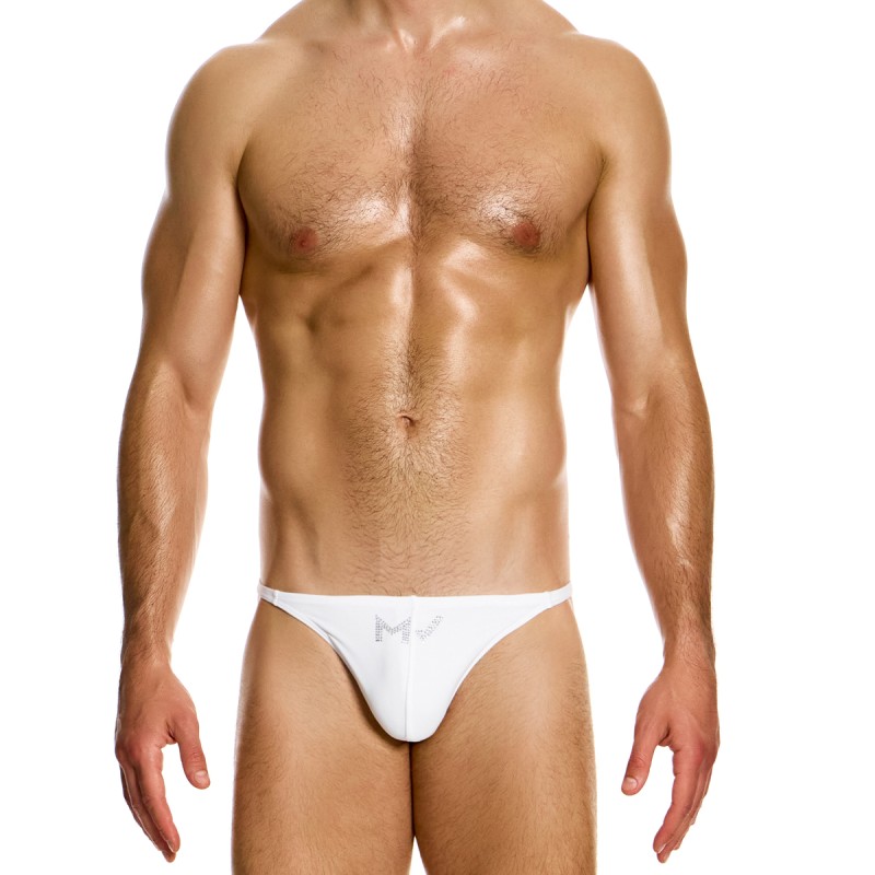 STRING DE BAIN DIAMONDS BLANC BS2411 - MODUS VIVENDI