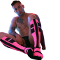 CHAUSSETTES INFINITY NEON ROSE 2304C - BREEDWELL