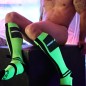 CHAUSSETTES INFINITY NEON VERT 2304C - BREEDWELL