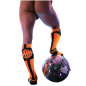 CHAUSSETTES INFINITY NEON ORANGE 2304C - BREEDWELL