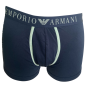 PACK DE 2 BOXERS COTON PASTEL VERT ET MARINE 122023-4R521 - EMPORIO ARMANI