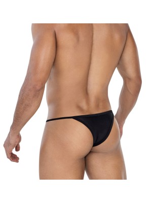 TANGA FICELLE KINI NOIR MG-C4MSPX16 - CUT4MEN