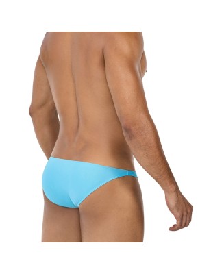 SLIP TAILLE BASSE BULGE TURQUOISE MG-C4MSPXBUL01 - CUT4MEN