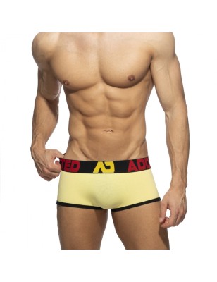 PACK DE 3 BOXERS SEAMLESS ROSE/JAUNE/BLEU AD1272P - ADDICTED