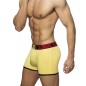 PACK DE 3 BOXERS LONGS SEAMLESS ROSE/JAUNE/BLEU AD1273P - ADDICTED